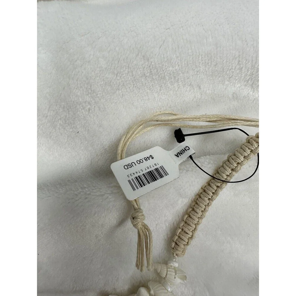 NEW Free People Necklace Natural Coastal Sea Cruise Miami Shell Bohemian Beach